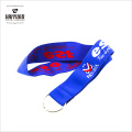 New Style Most Popular Design Custom gewebte elastische Polyester Lanyard mit Stickerei Logo